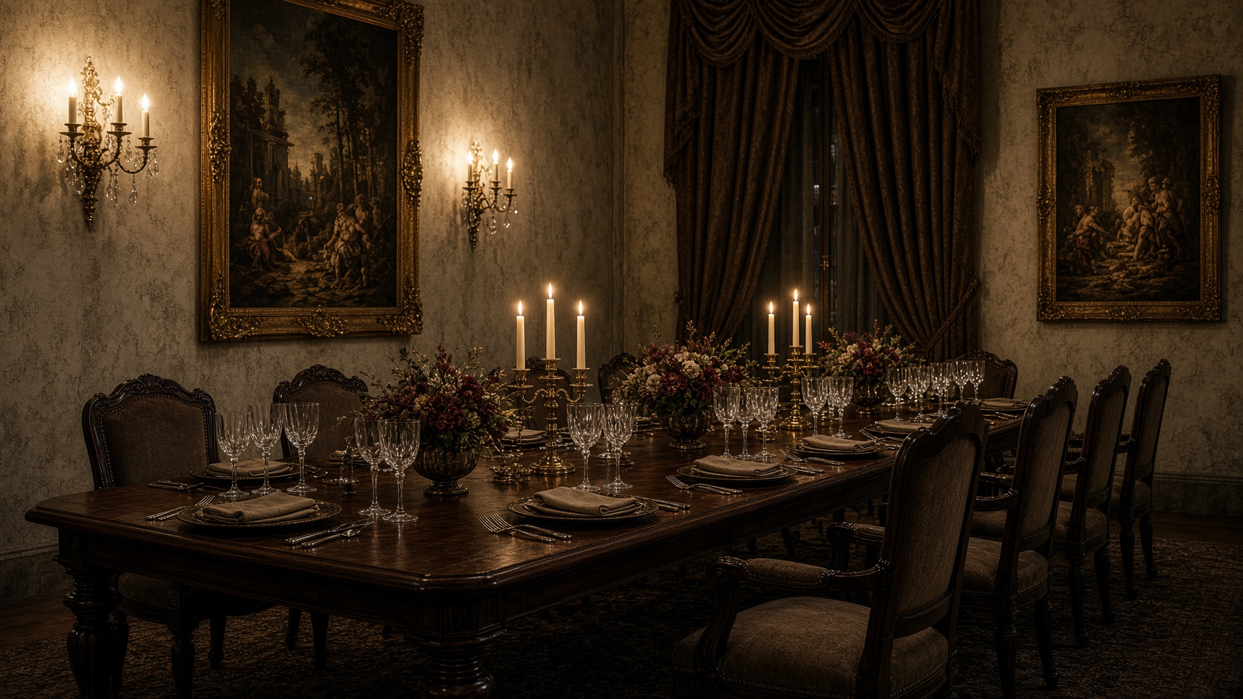 Private dining salon